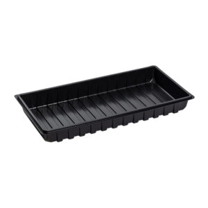Plant tray without holes