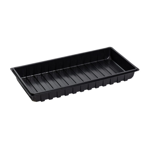 Plant tray without holes