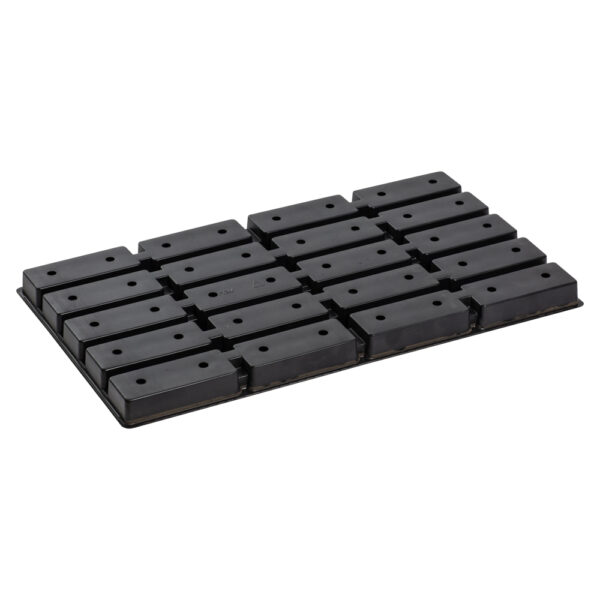Plant/transport tray for 4 PP10-Volume