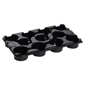 Flower tray 12cmx11 with holes
