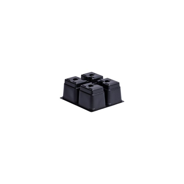 Multipack 4 pots 58x69x60 mm