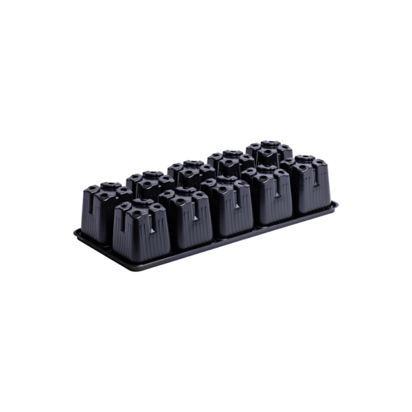 Multipack 2 x 10 pots (Double). 58x58x65 mm