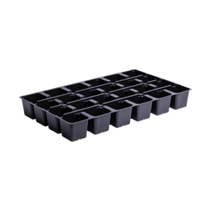 Seeding/transport tray for PF 375-24 holes