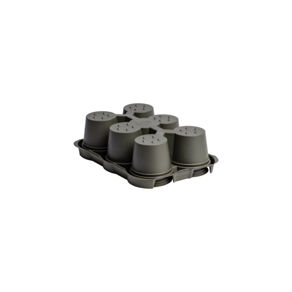 Hobby set pots PR 908 Duo Gaia 12 pots + 2 trays BIO