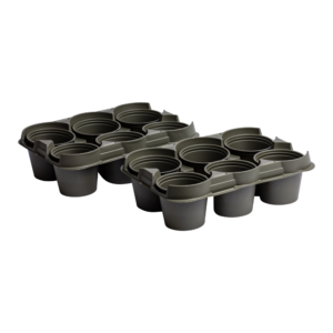 Hobby set pots PR 908 Duo Gaia 12 pots + 2 trays BIO