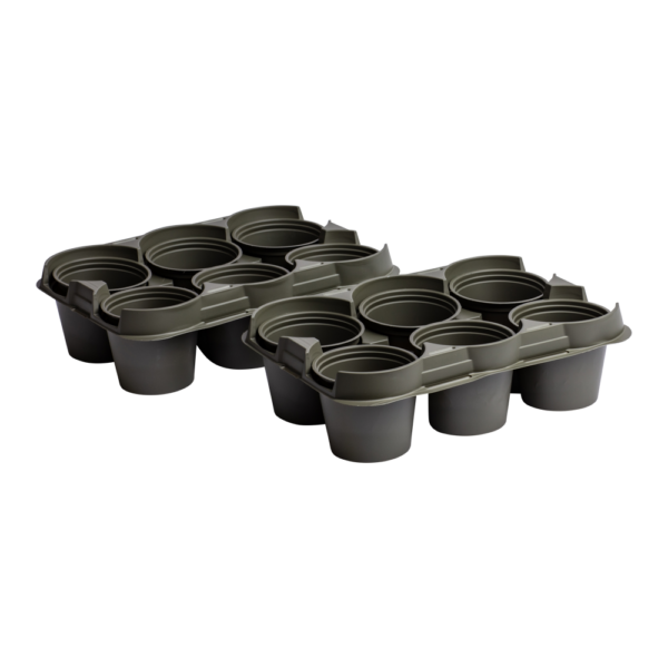 Hobby set pots PR 908 Duo Gaia 12 pots + 2 trays BIO