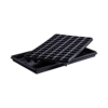 Tray black with 66 holes